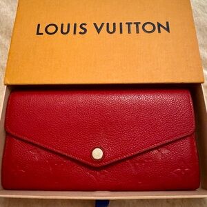 Louis Vuitton Cherry Red Wallet